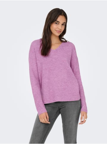 ONLY Strickpullover in Mauve Orchid