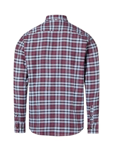 Bugatti Hemd in aubergine marine - 0003