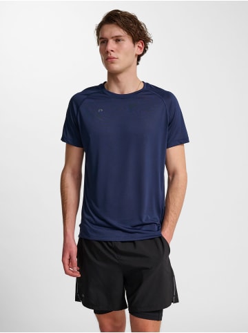 Newline T-Shirt Nwlbeat Ausführen. Herren in BLACK IRIS