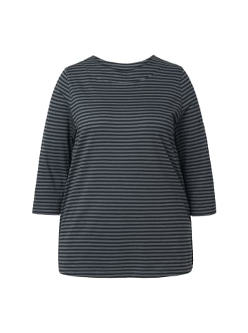 Ulla Popken Longsleeve in graphitgrau