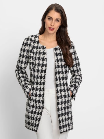Heine Blazer in schwarz-ecru Pepita