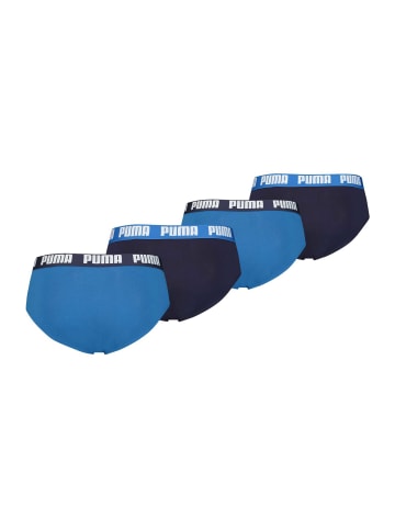Puma Slip 4er Pack in Blau