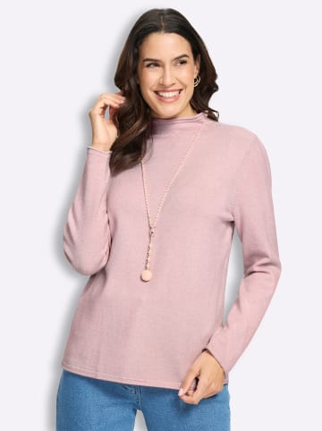 WITT WEIDEN Feinstrick-Pullover in hortensie-meliert