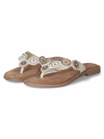 Lazamani Pantolette in weiss