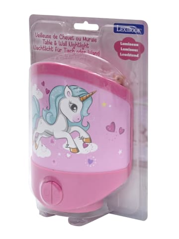 Lexibook Einhorn 2-in-1 Wand- & Tisch-Nachtlicht