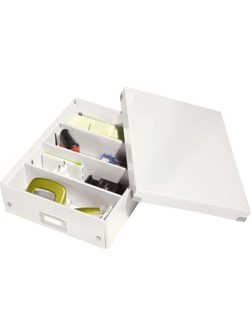 Leitz Organisationsbox Click & Store mittel weiß