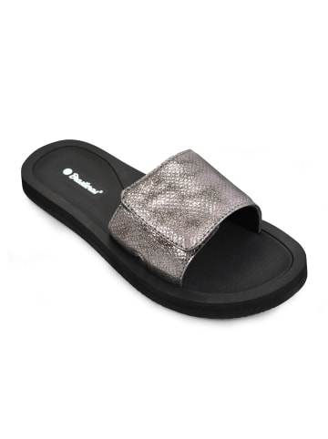 Brasileras Pantoletten "Platino" in Schwarz