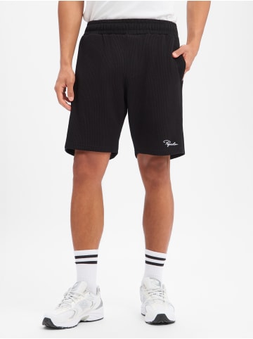 PEGADOR Shorts Signar Heavy Rib in schwarz