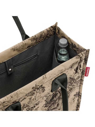 Reisenthel Daily Shopper - Shopper 42 cm (smiley grey) in jacquard brown