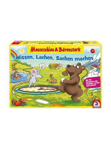 Schmidt Spiele Gesellschaftsspiel Mauseschlau & Bärenstark Wissen, Lachen, Sachen Machen