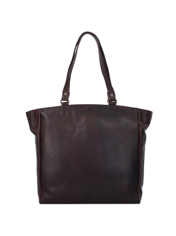 The Chesterfield Brand Wax Pull Up Schultertasche Leder 36 cm Laptopfach in braun
