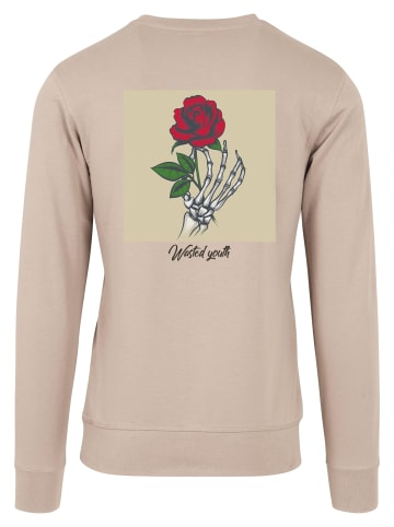 Mister Tee Mister Tee Herren Wasted Youth Crewneck in darksand