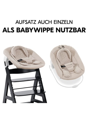 Hauck Alpha Plus Black 4-tlg. Newborn Set Disney in schwarz,beige