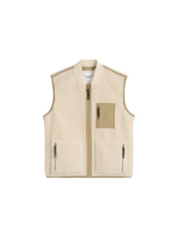Marc O'Polo DENIM Teddyweste regular in Dusty Field