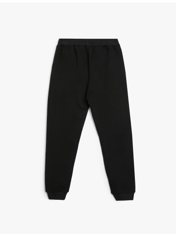 KOTON Sweathose in Schwarz