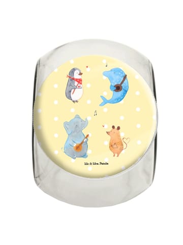 Mr. & Mrs. Panda Frischhaltedose Big Einheit ohne Spruch in Gelb Pastell