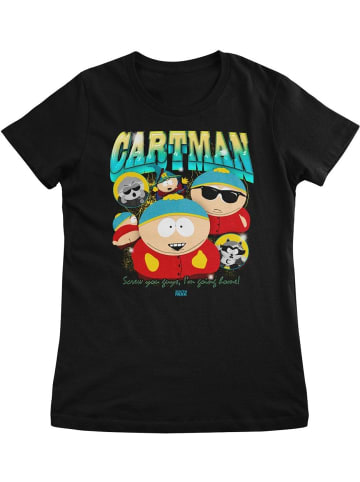 South Park Shirt "South Park Cartman Bootleg Rap Girly Tee" in Schwarz
