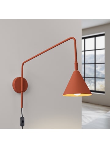 Nice Lamps Wandlampe ZYLO 1 red H 30 cm