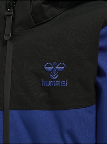 Hummel Rain Mantel Daumenlöcher Hmllogan Lebensstil Jungen in SODALITE BLUE