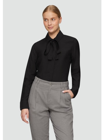 s.Oliver Bluse langarm in Schwarz
