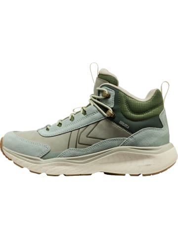 Keen Wanderschuhe "LEIKI LEATHER MID WP W" in Eisberggrün/Bronzegrün