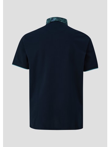 s.Oliver Polo-Shirt kurzarm in Blau