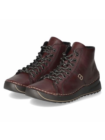 rieker Schnürstiefel in rot