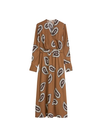 Marc O'Polo Wickelkleid A-Shape in multi/warm brown