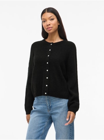 Vila Strickjacke in Black Beauty