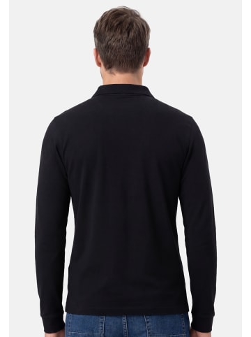 Ragman Poloshirt Basic in Schwarz