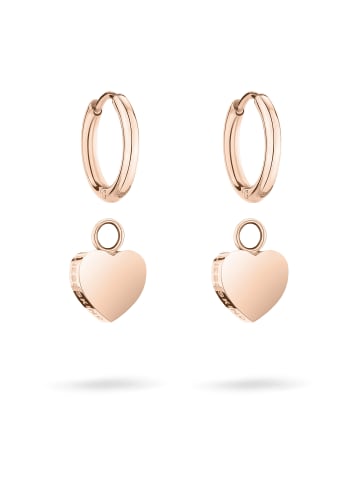 Liebeskind Berlin Creolen My Heart in roségold