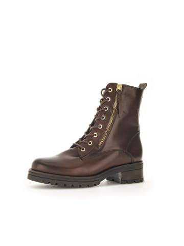 Gabor Comfort Biker Boots in braun