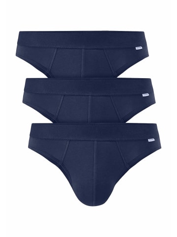 Hessnatur Slip Regular Cut 3er-Pack in mitternachtsblau