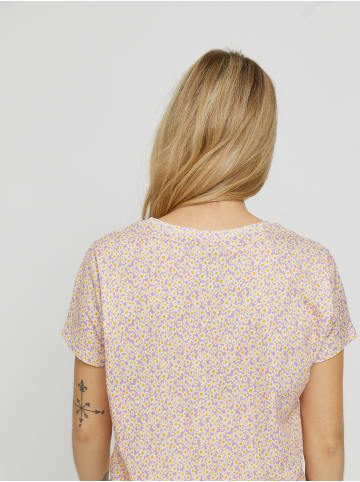 MAZINE T-Shirt Murpy T in pale lavender/printed