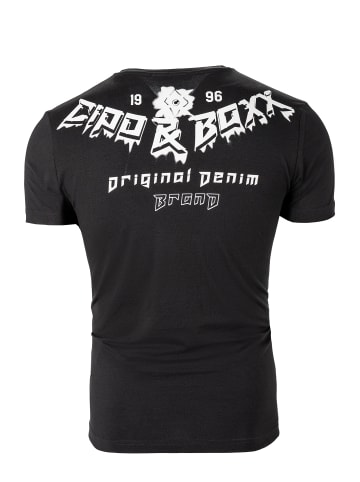 Cipo & Baxx Cipo & Baxx Slim Fit T-Shirt  CT743 Black S