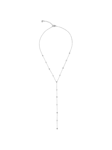 ANELY Edelstahl Lariat Y-Halskette in Silber