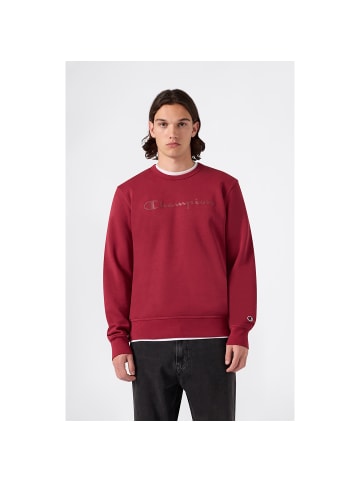 Champion Sweatshirt Crewneck Sweatshirt in Rot4514