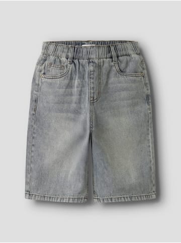 name it Bermuda Shorts Nkmben Skater Denim in special blue grey denim