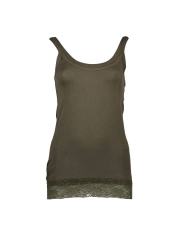Silvian Heach Grün Baumwolle Damen T-Shirt