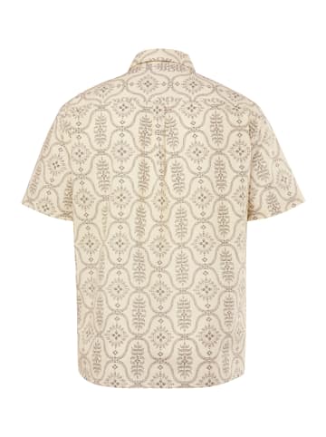 Men Plus Hemd in schneeweiß