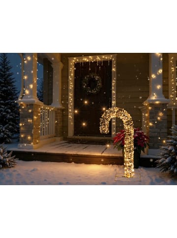 Beliani LED Deko NORRESO in Gold - (W) 35 x (H) 74 x (L) 26 cm