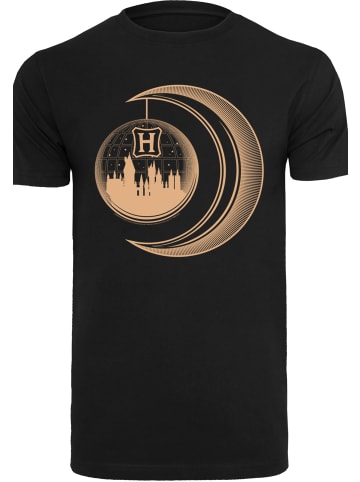 F4NT4STIC T-Shirt Harry Potter Hogwarts Moon in schwarz