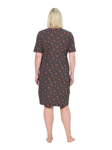 Ulla Popken Nachthemd in schwarz