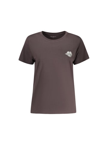Pepe Jeans Schwarzes Baumwoll-T-Shirt