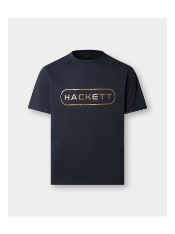 Hackett London Tshirt in Marine