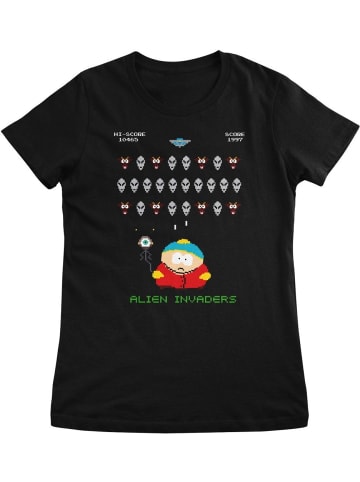 South Park Shirt "South Park Aliens Invaders Girly Tee" in Schwarz