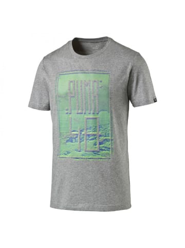 Puma T-shirt Rundhals in schwarz