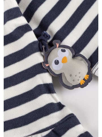 Sigikid Kleid Magic Owl in Dunkelblau/Weiß