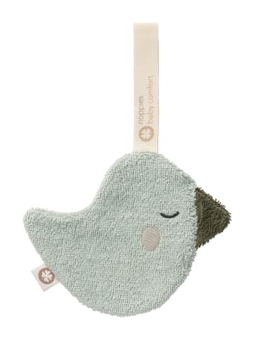 Noppies Schnullertuch Duck Pacifier Cloth in Puritan Gray