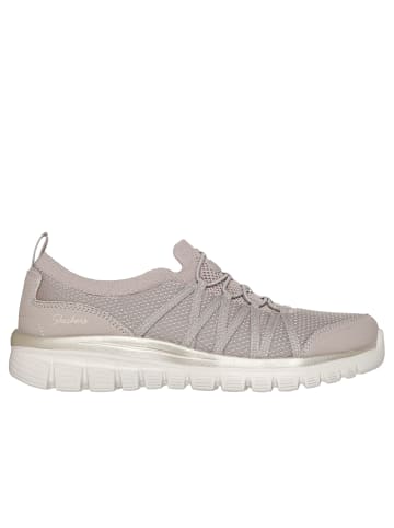 Skechers Slipper GRACEFUL-PURECRUSH in taupe/gold
